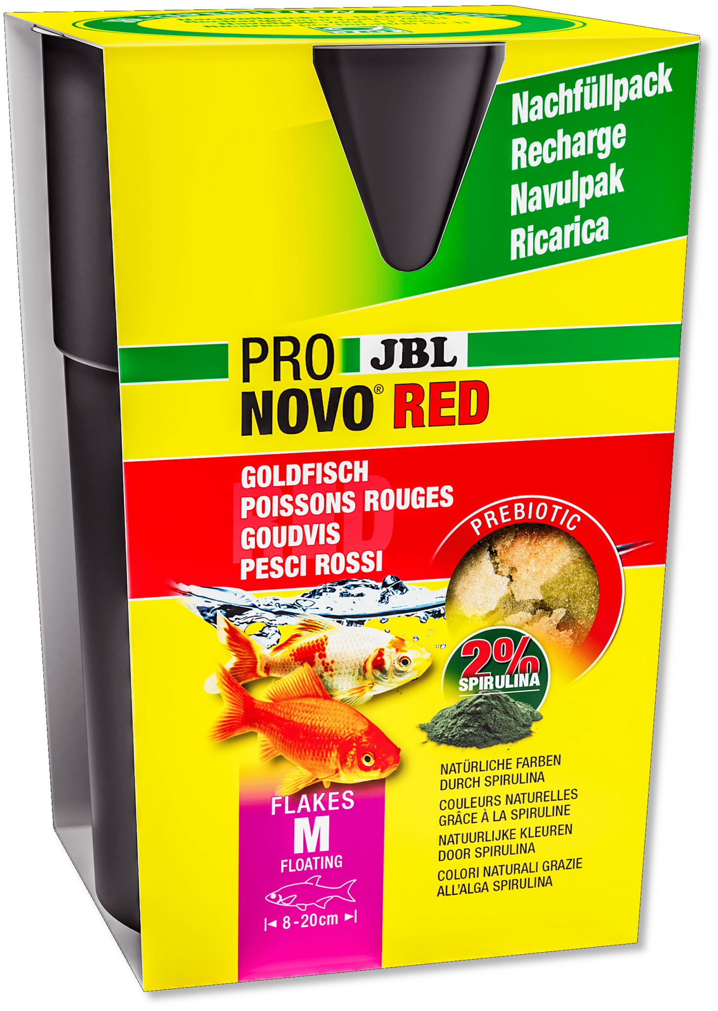 JBL Pronovo Red Flakes M 750ml x2 | Drijvend vlokkenvoer