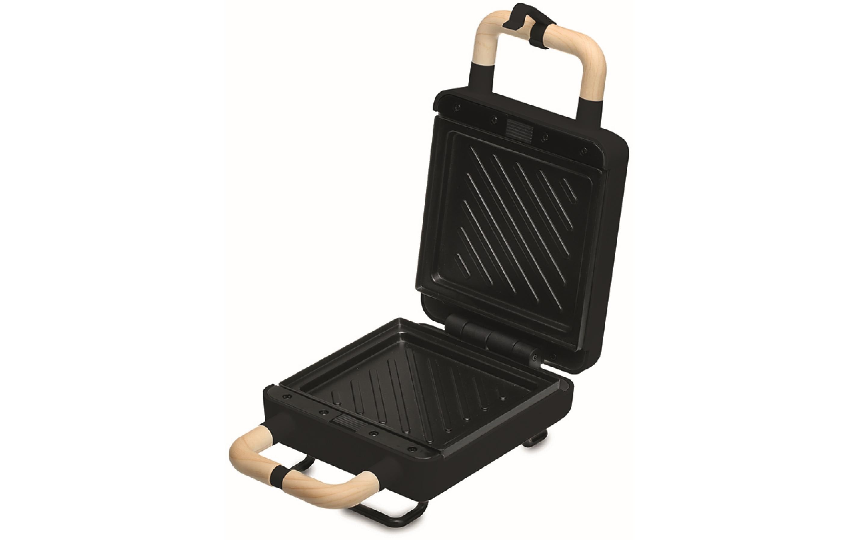 Waffeleisen SchwarzWaffeleisen mit Sandwichmaker