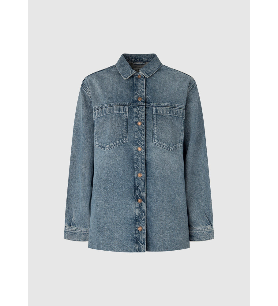 Camisa Pepe Jeans River Reclaim azul