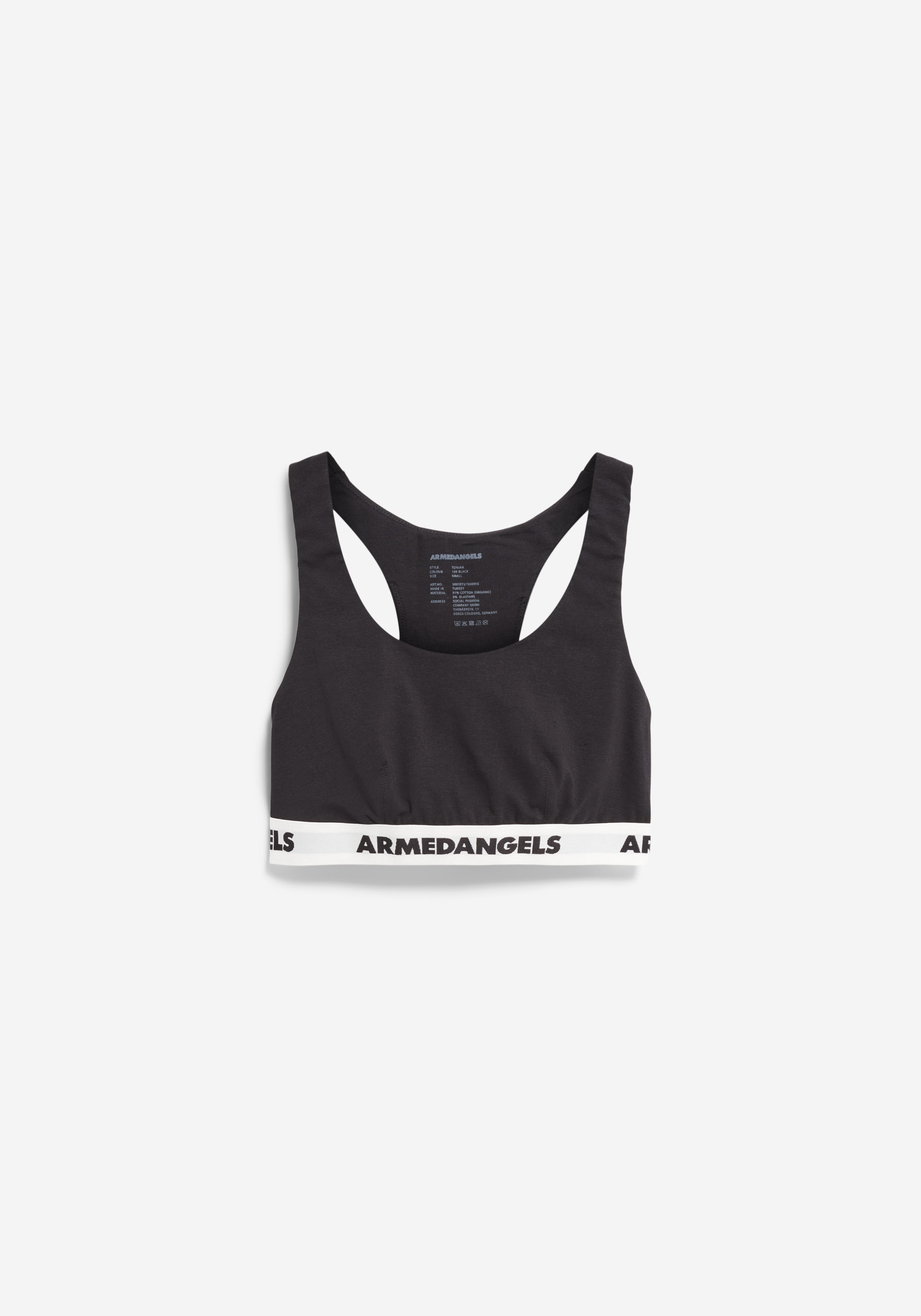 Armedangels Bralette Tonjaa Black
