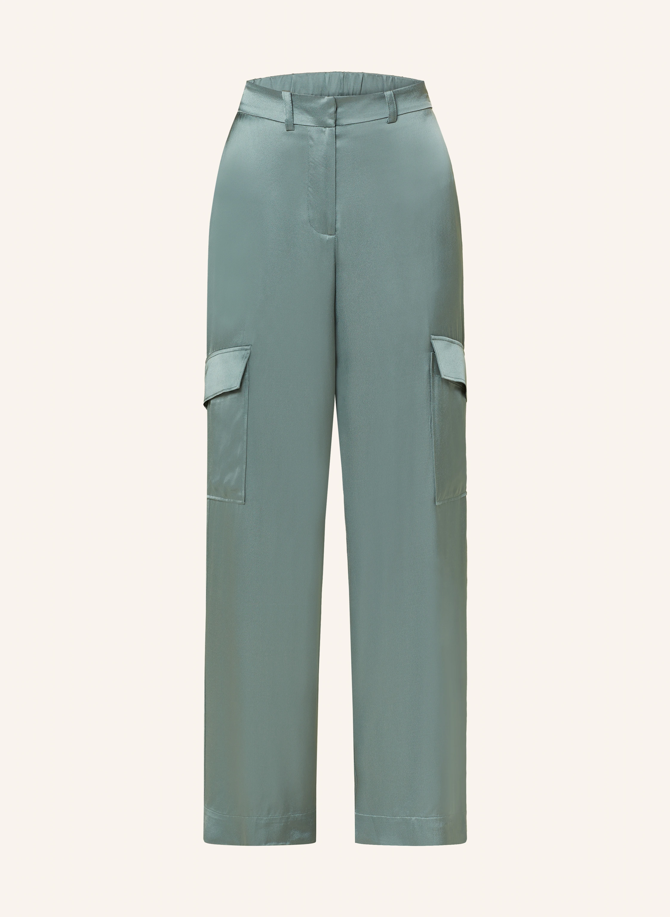 ottod'ame Cargohose aus Satin