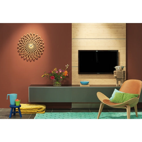 Karlsson Wandklok Sunflower Ã 60 cm