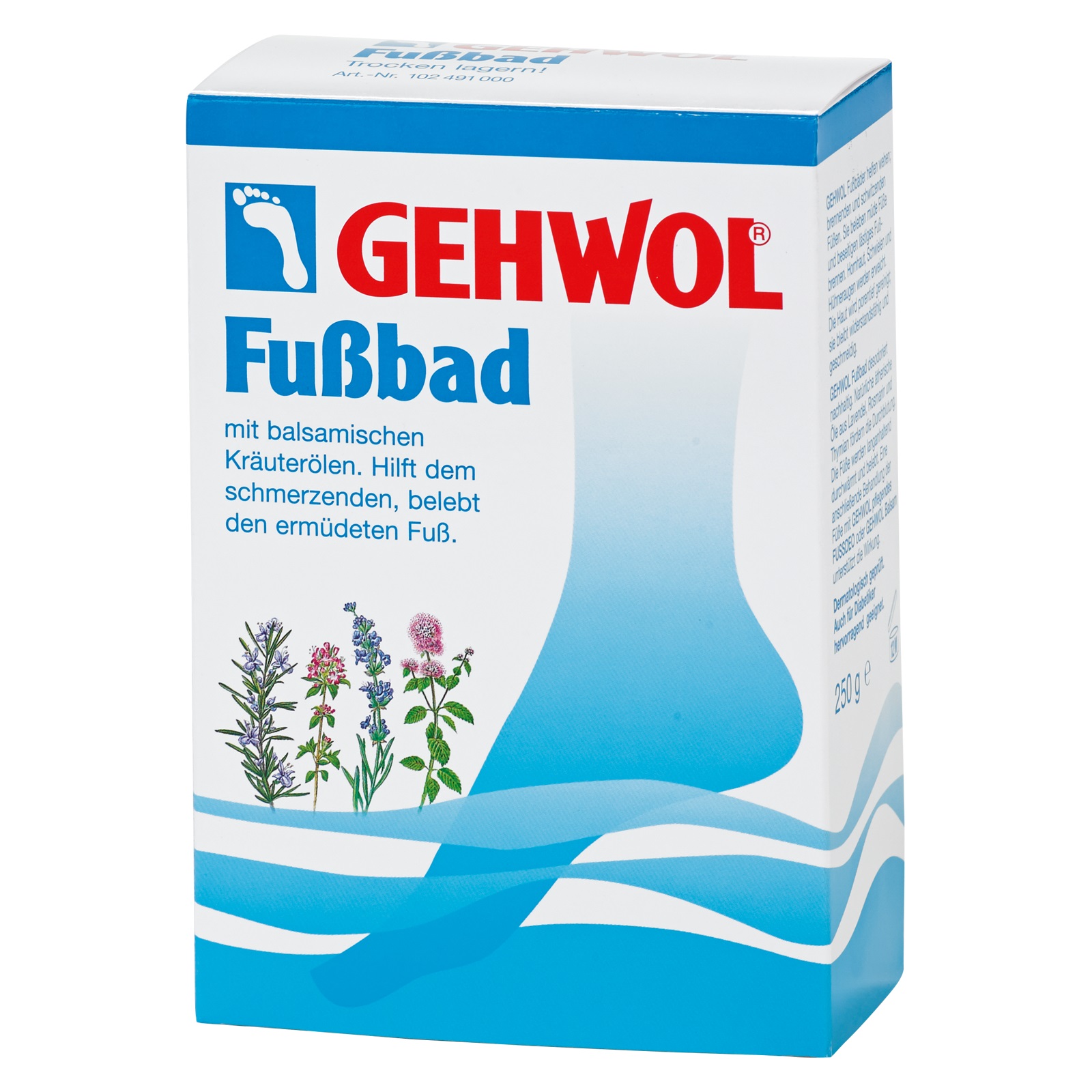 Fußbad Kräuterölbad