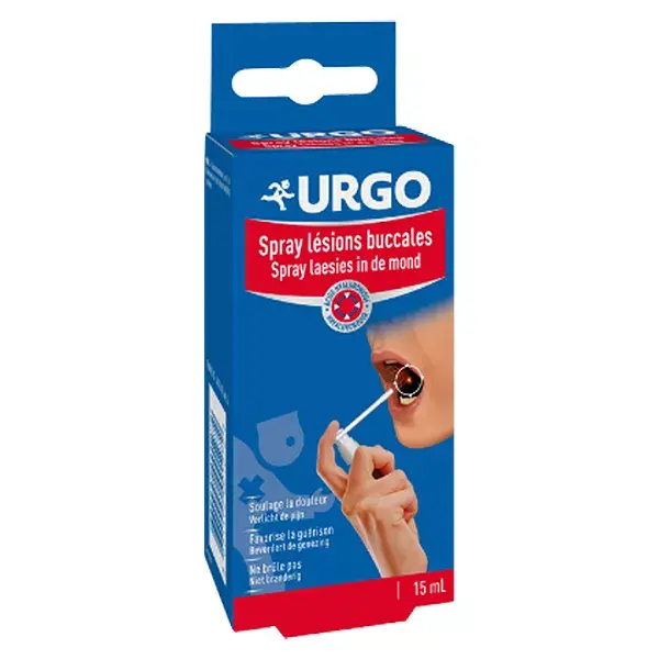 Spray facial Urgo para lesões na boca 15ml