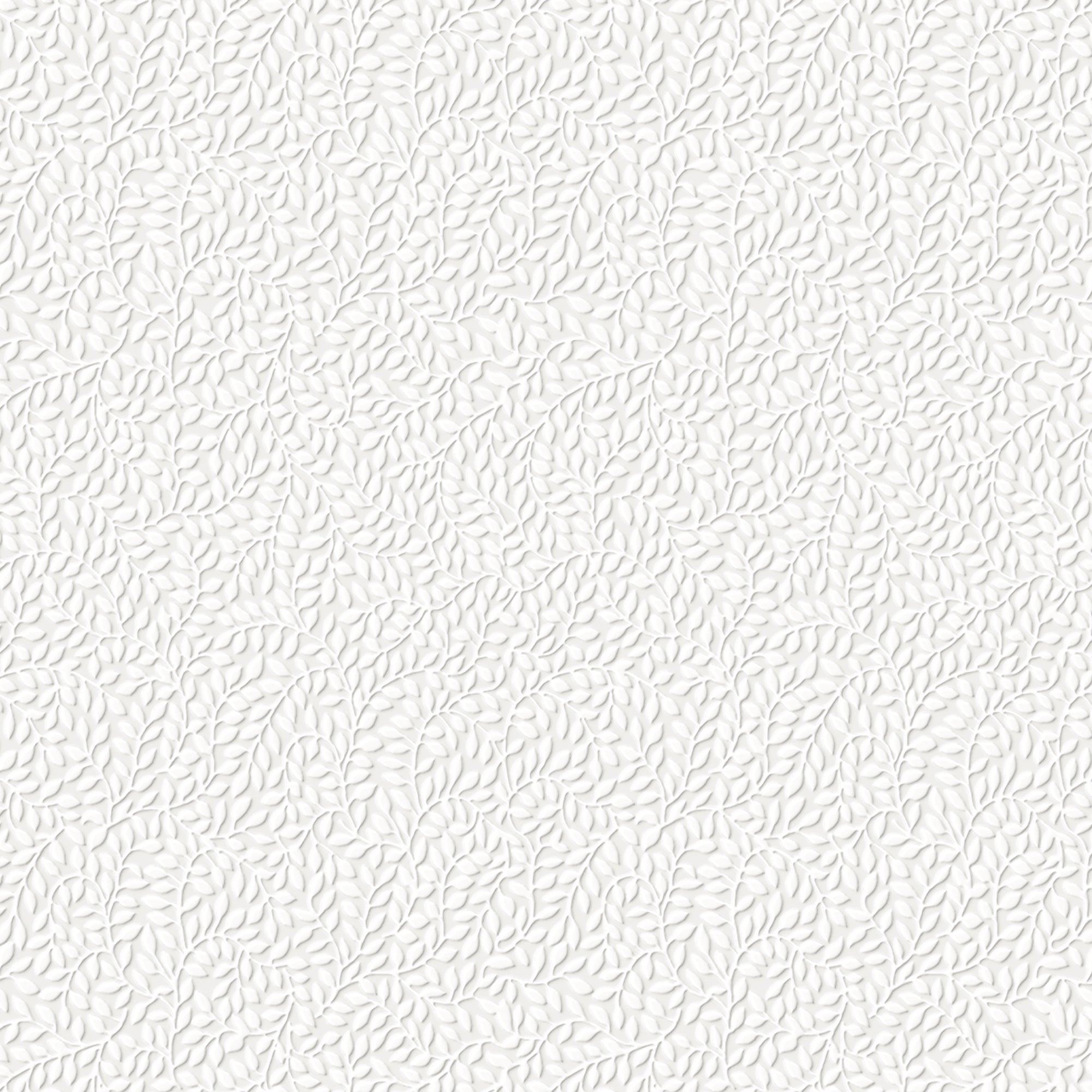 Laura Ashley Little Vines Paintable Behang - Planten - 10mx52cm - Wit