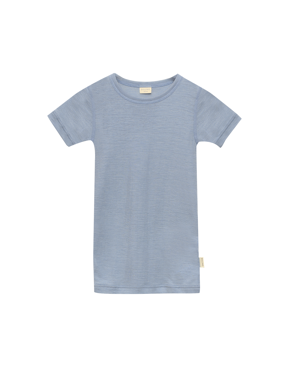 T-shirt van merinowol/zijde voor kinderen