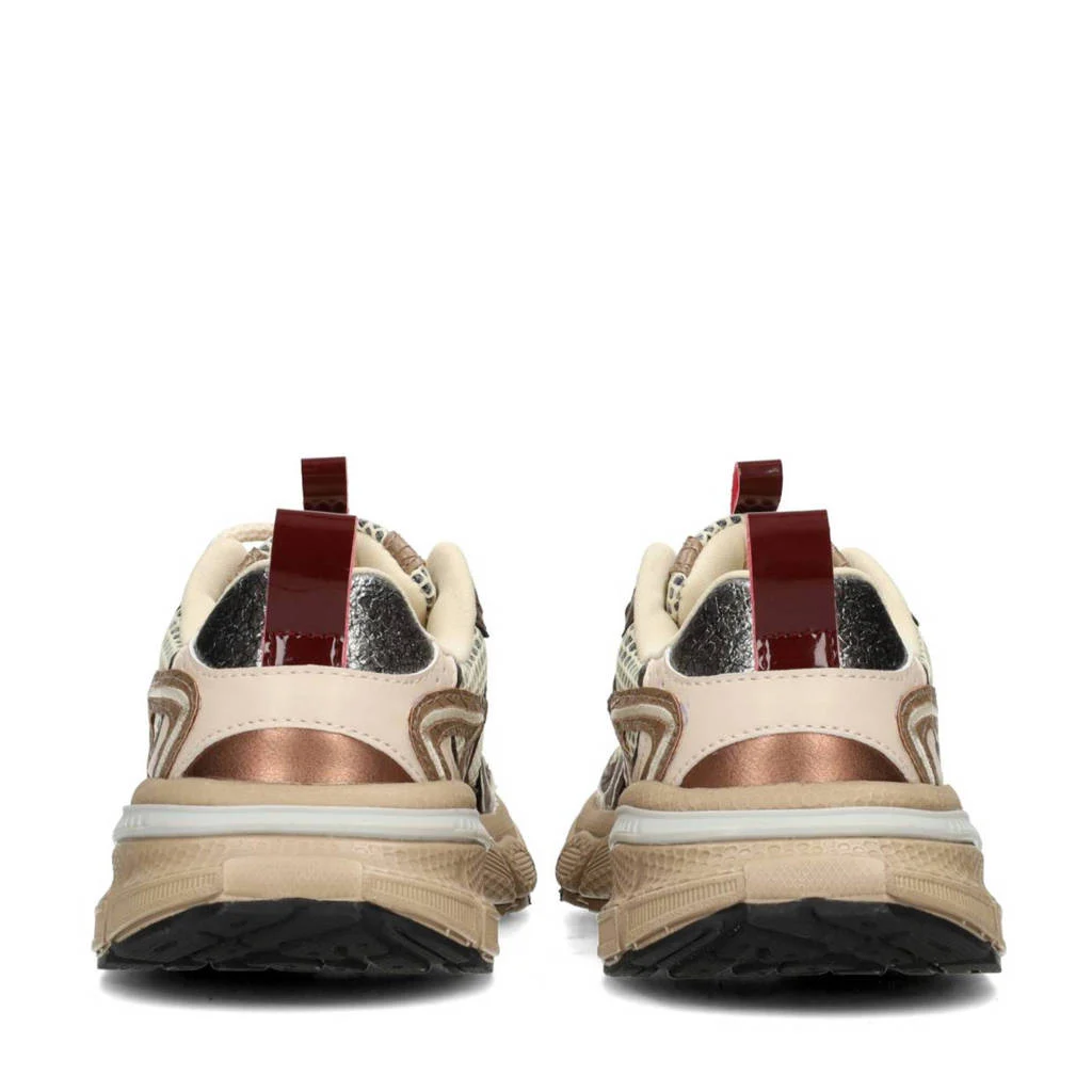 POSH by Poelman Lolachunky sneakers beige/bruin