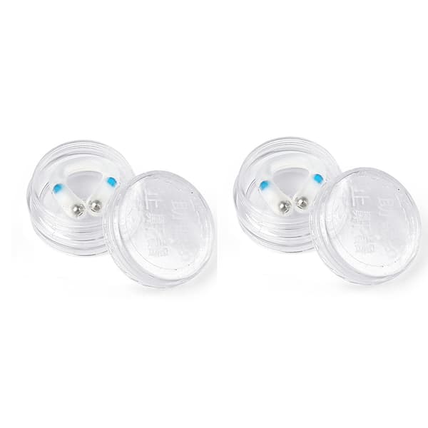 INF Effektiv silikon magnetisk anti snorke neseklype (2-pakning)
