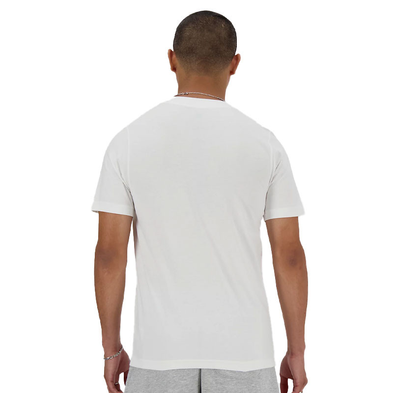 Tee-shirt New Balance Essential Logo pour homme coloris blanc