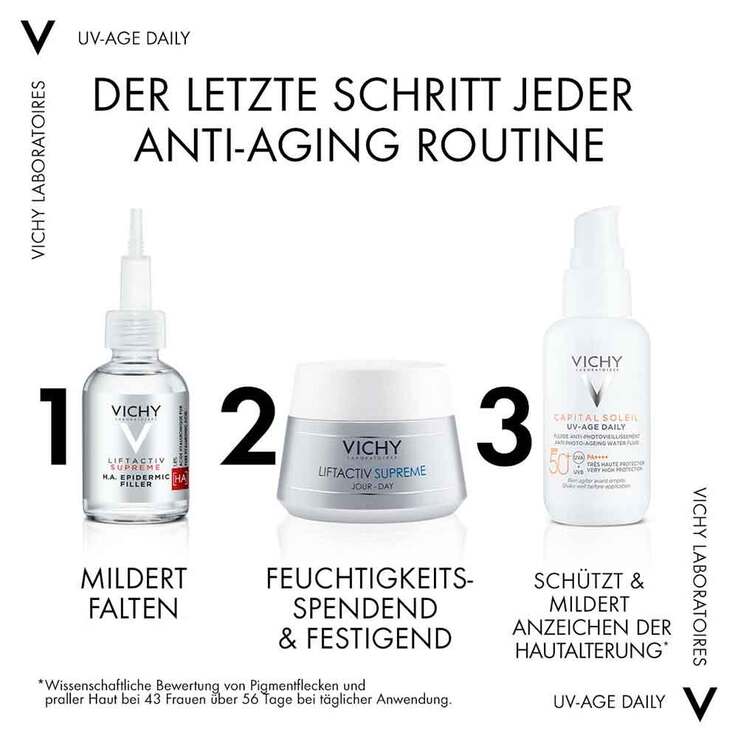 Vichy Capital Soleil UV-Age getönt LSF 50 + , 2x40 ml