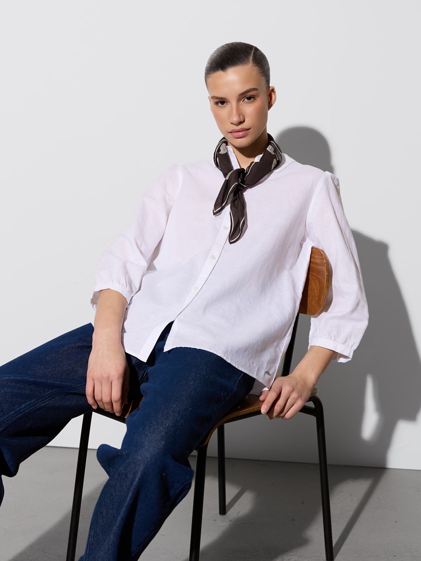 Brith bluse Bright White
