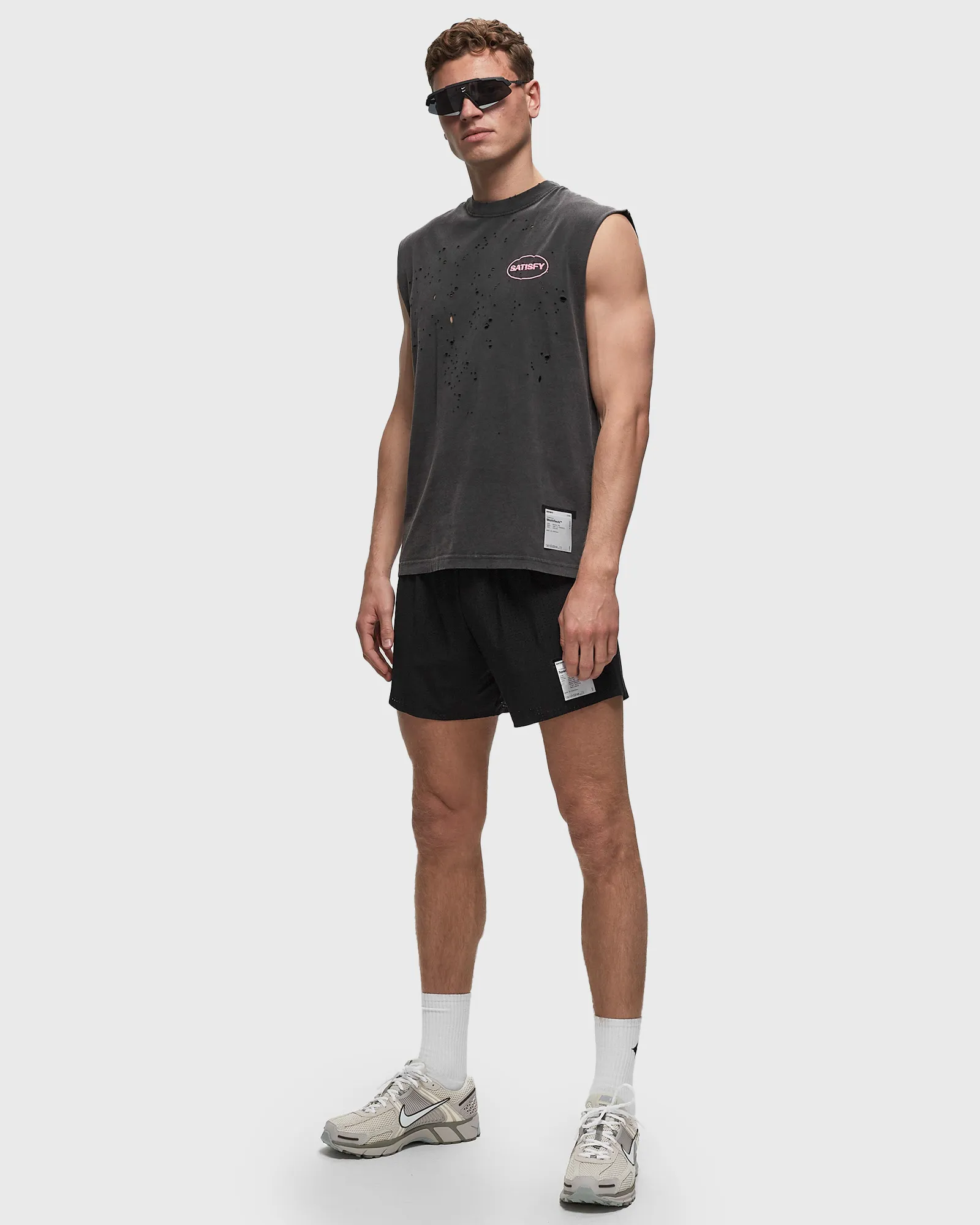 Satisfy Running MothTech Muscle Tee