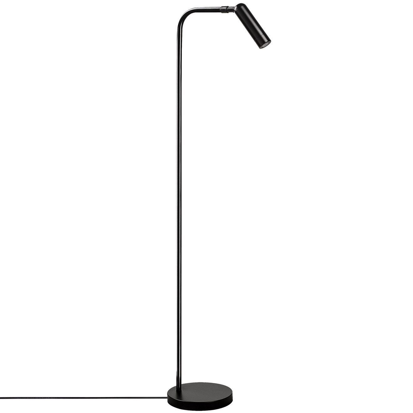 Opviq Lampadaire Ugur noir - 22x22x120 cm