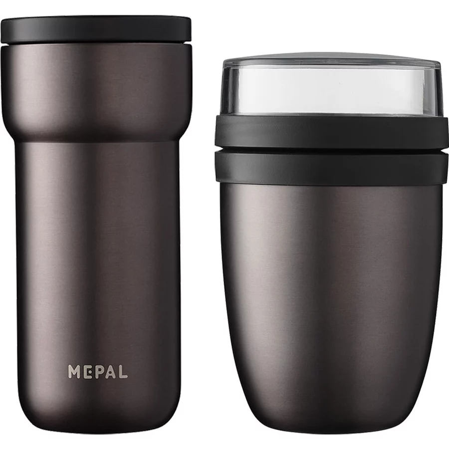 Mepal Thermo-Lunchset Ellipse 2er Set grau
