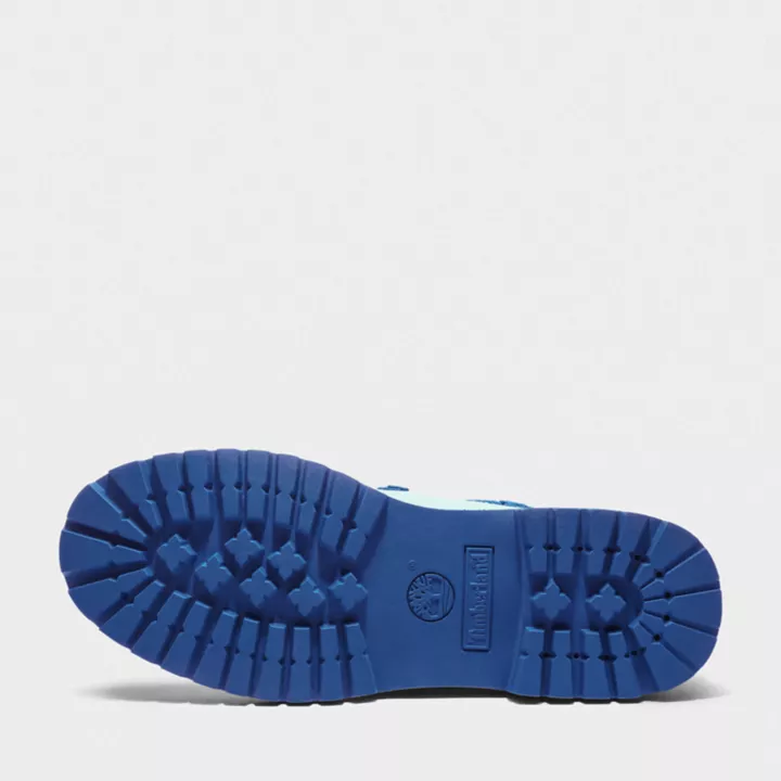 Timberland x Suzanne Oude Hengel Future73 Bottines en tricot 6 pouces en bleu sarcelle