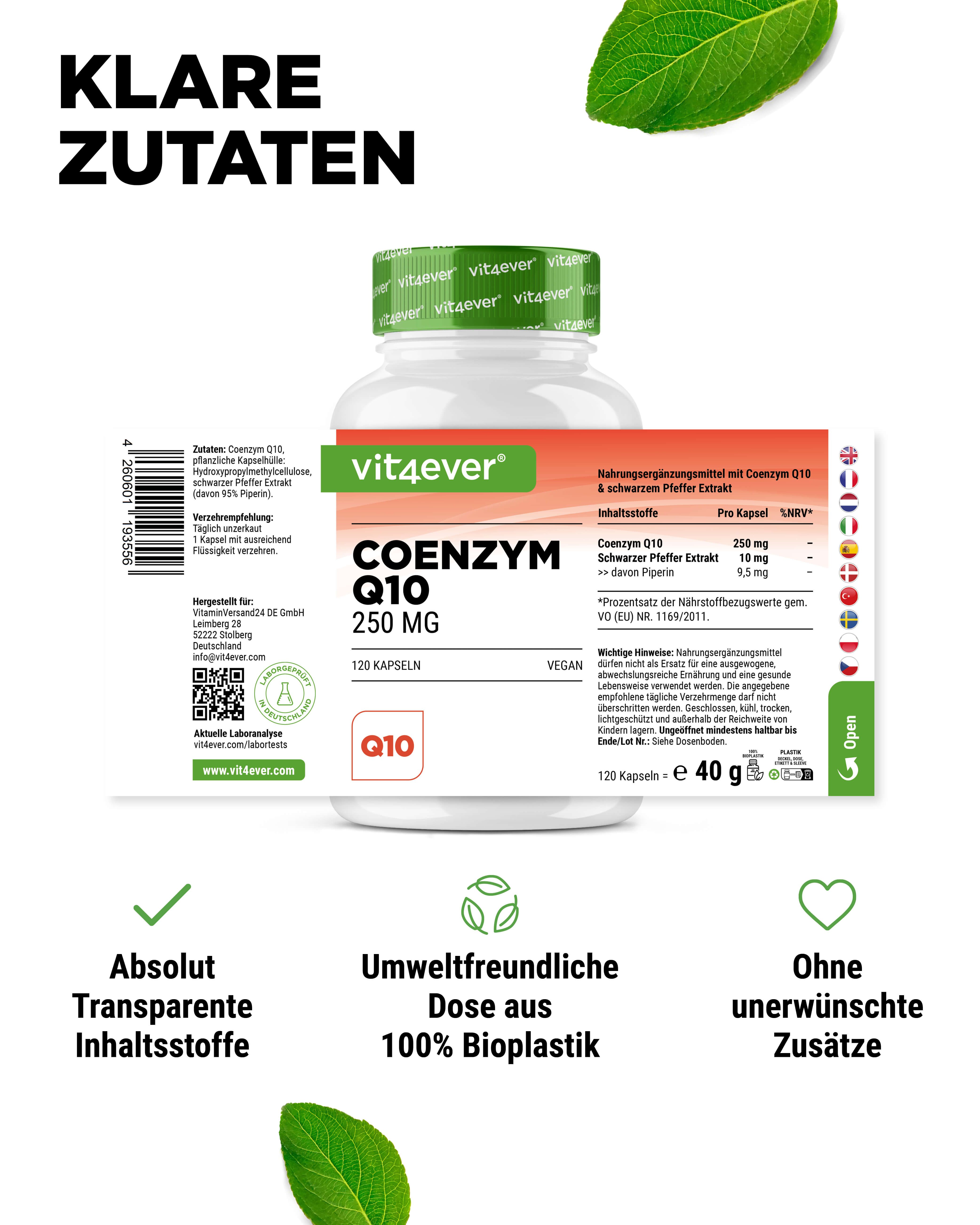 vit4ever Coenzym Q10