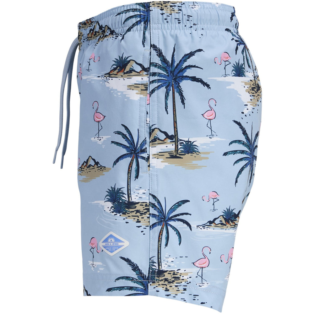 Køb Jack & Jones Junior Celestial Blue Jpstmaui Vibes Novelty AOP Swim Sh Jnr