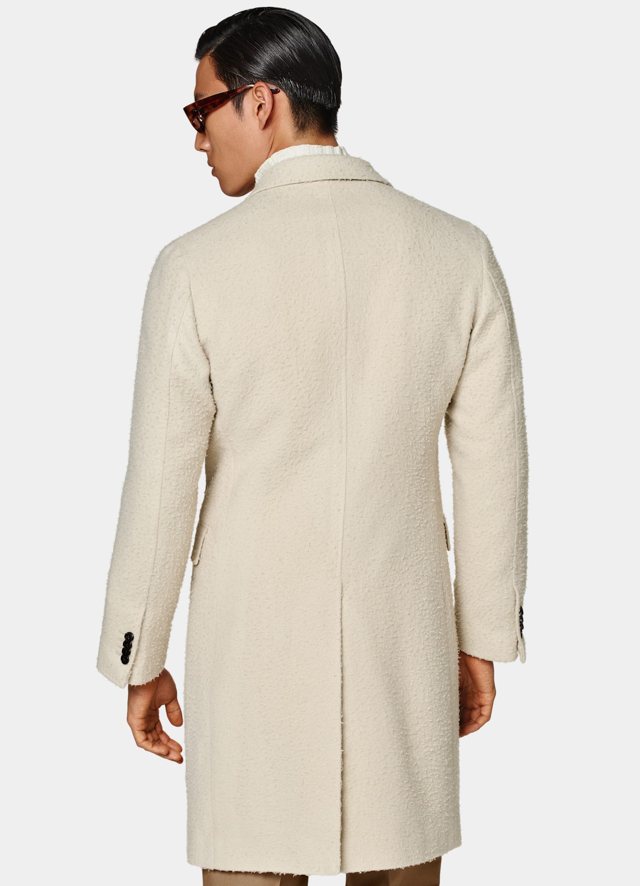 Manteau long sable