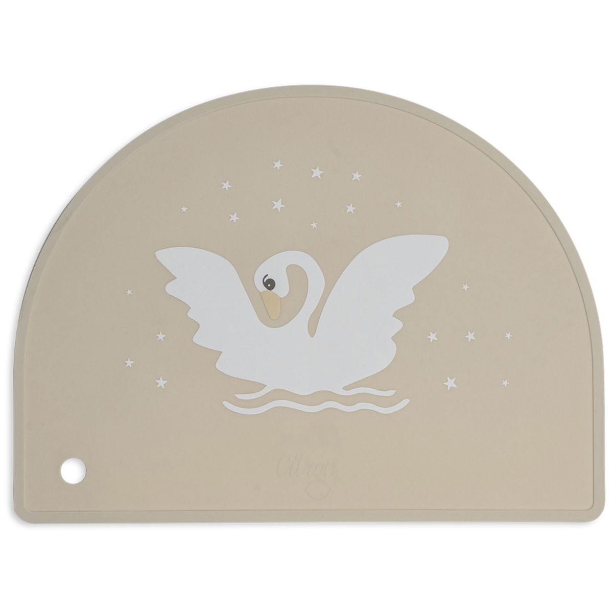 CitronCitron   Silikon Tischset rund Swan