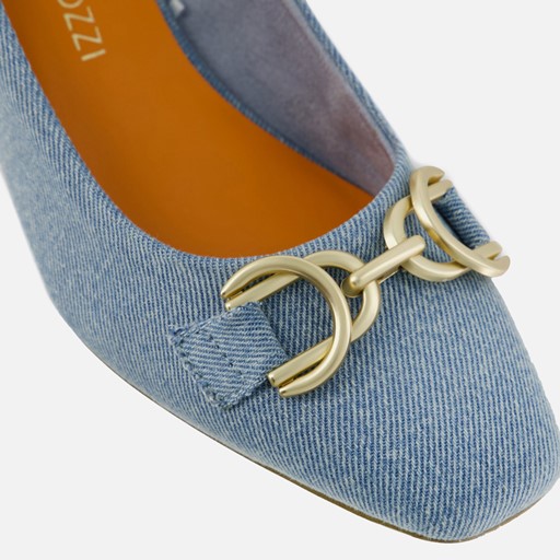 Marco Tozzi Pumps denim Textiel