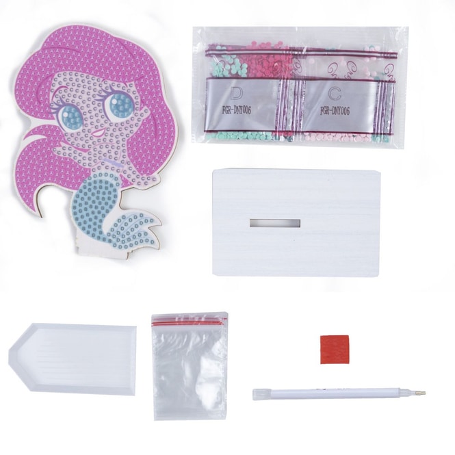 Disney Prinzessin - Crystal Art Buddies - Steckfigur Arielle