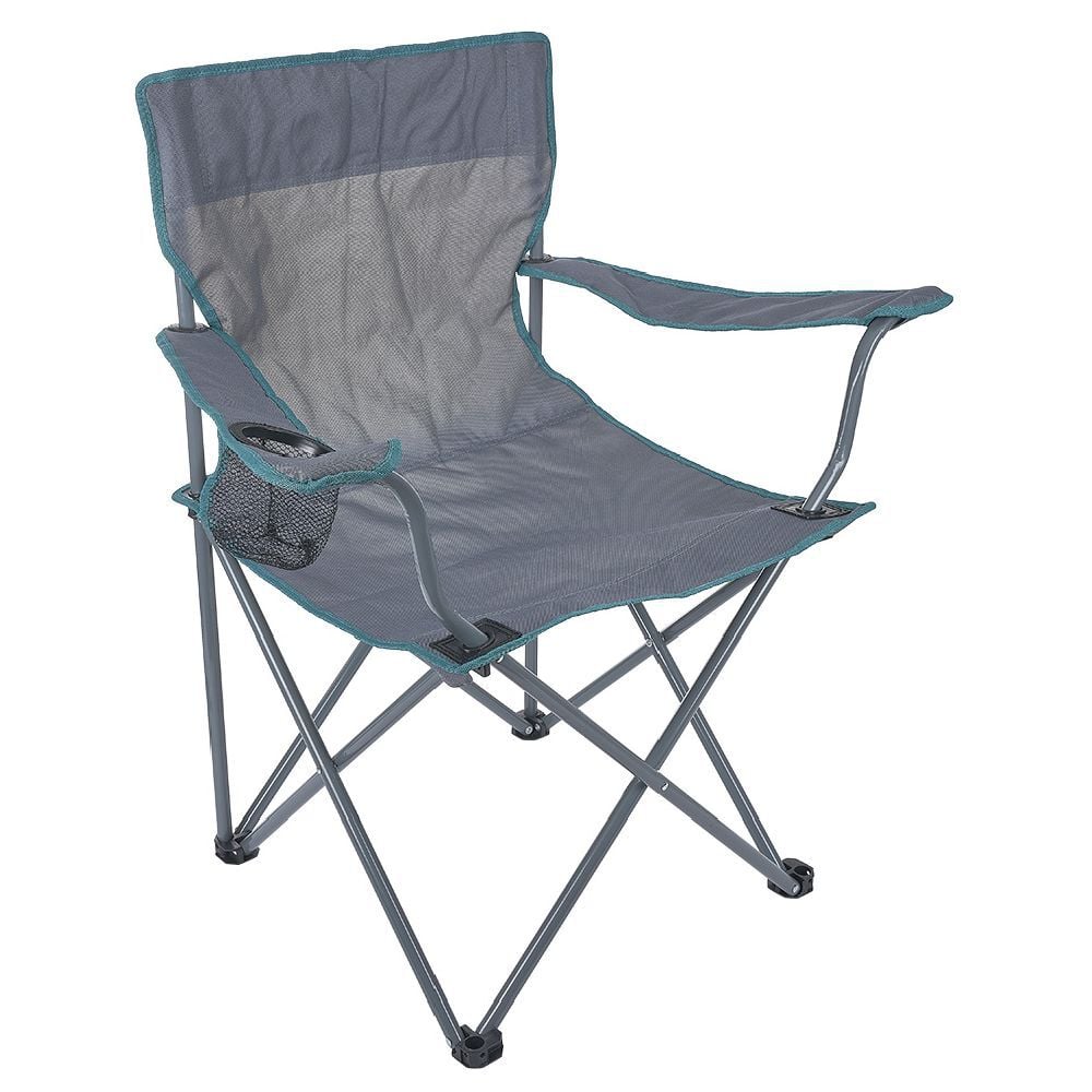 Fauteuil pêcheur pliant gris