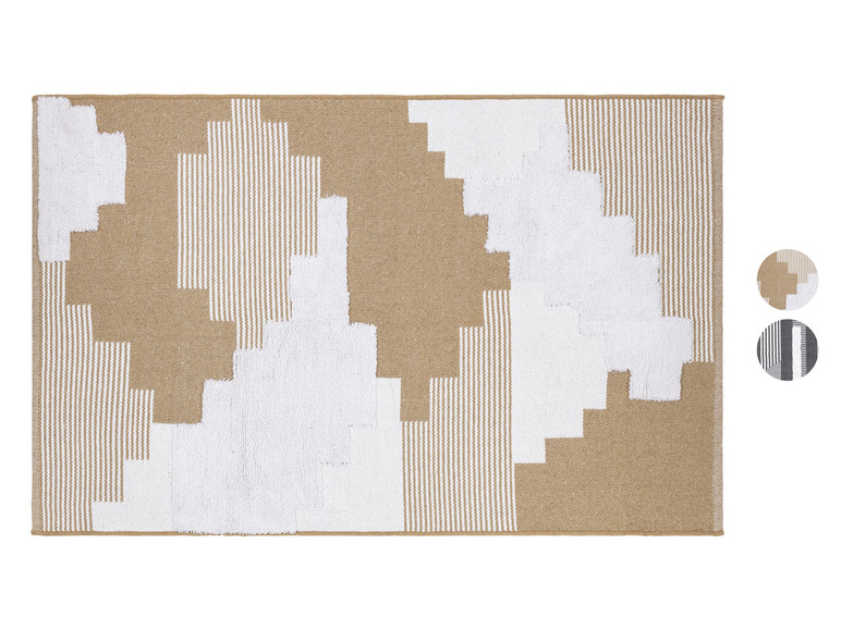 Katoenen vloerkleed 120 x 180 cm
