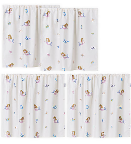 Hoppekids Vorhang für halbhohes Bett - 70x160 cm - Little Mermai