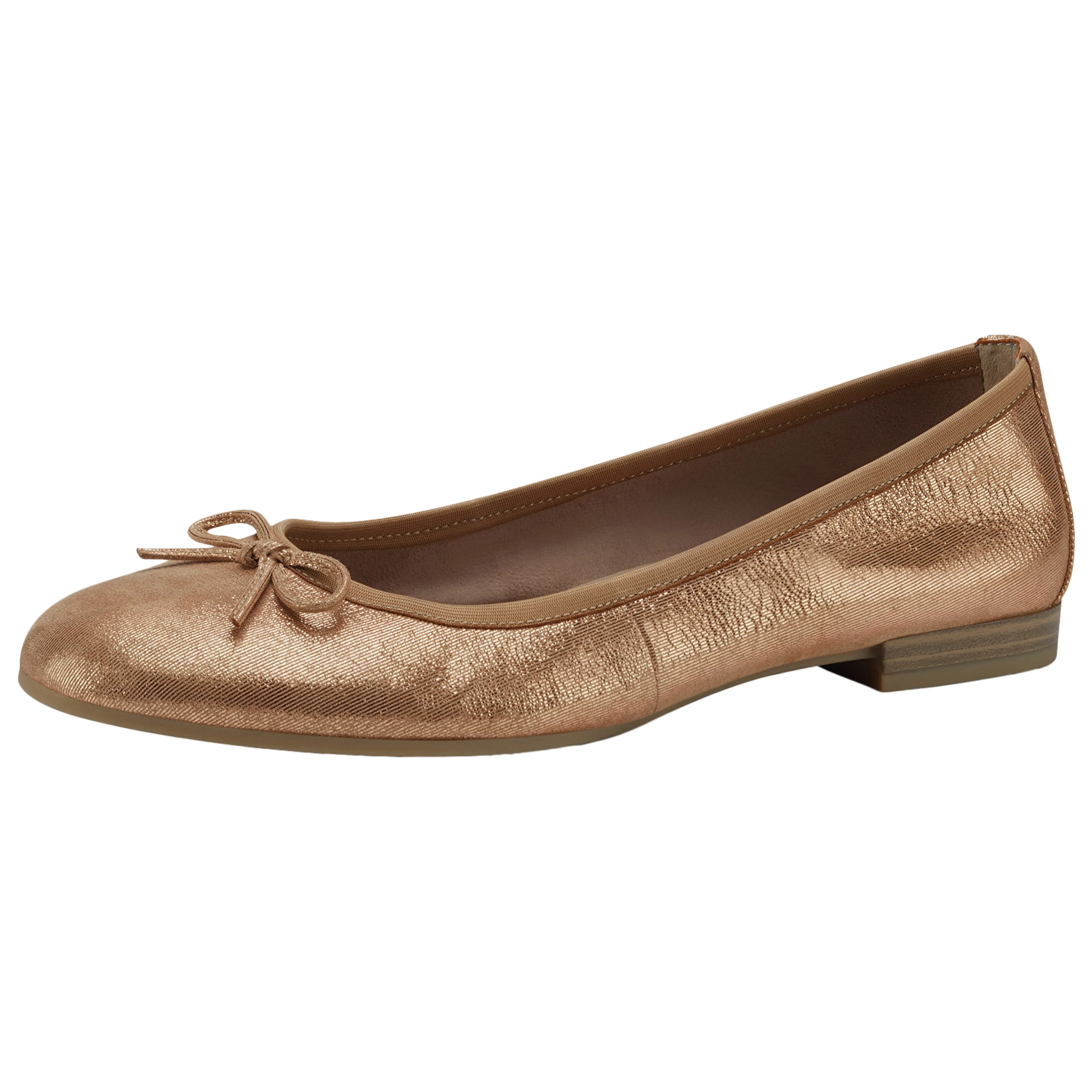 Ballerines en cuir | Marron