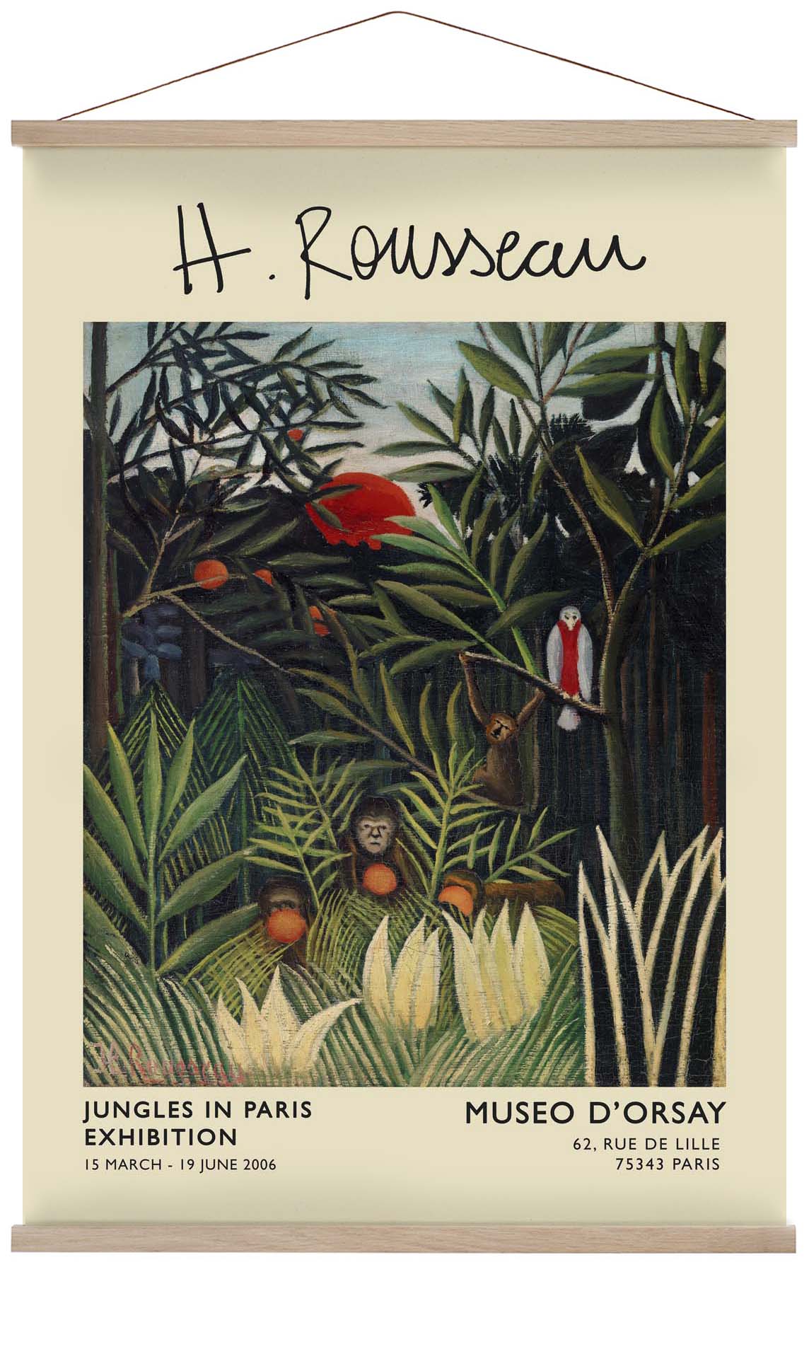 Affen und Papagei Rousseau Ausstellung