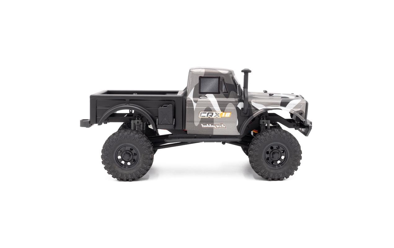 Scale Crawler CRX18 Pick-up 4WD Grau, RTR, 1:18<br>Kleiner Rock Crawler im RTR Set