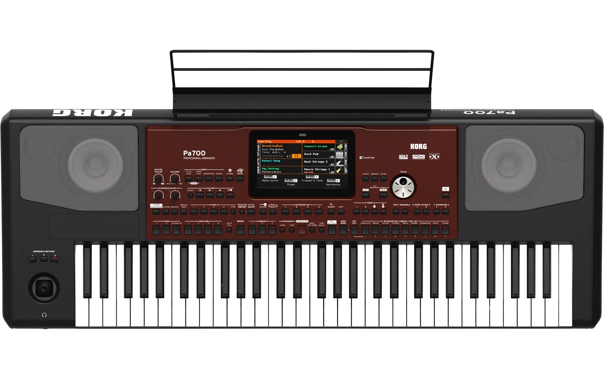 Keyboard PA700<br>Keyboard mit 61 Tasten