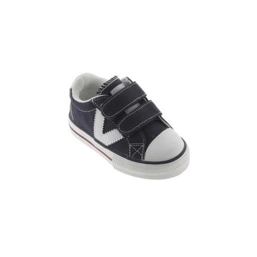 Zapatillas De Lona Victoria Tribu Con Logotipo En Contraste Y Tiras Adherentes