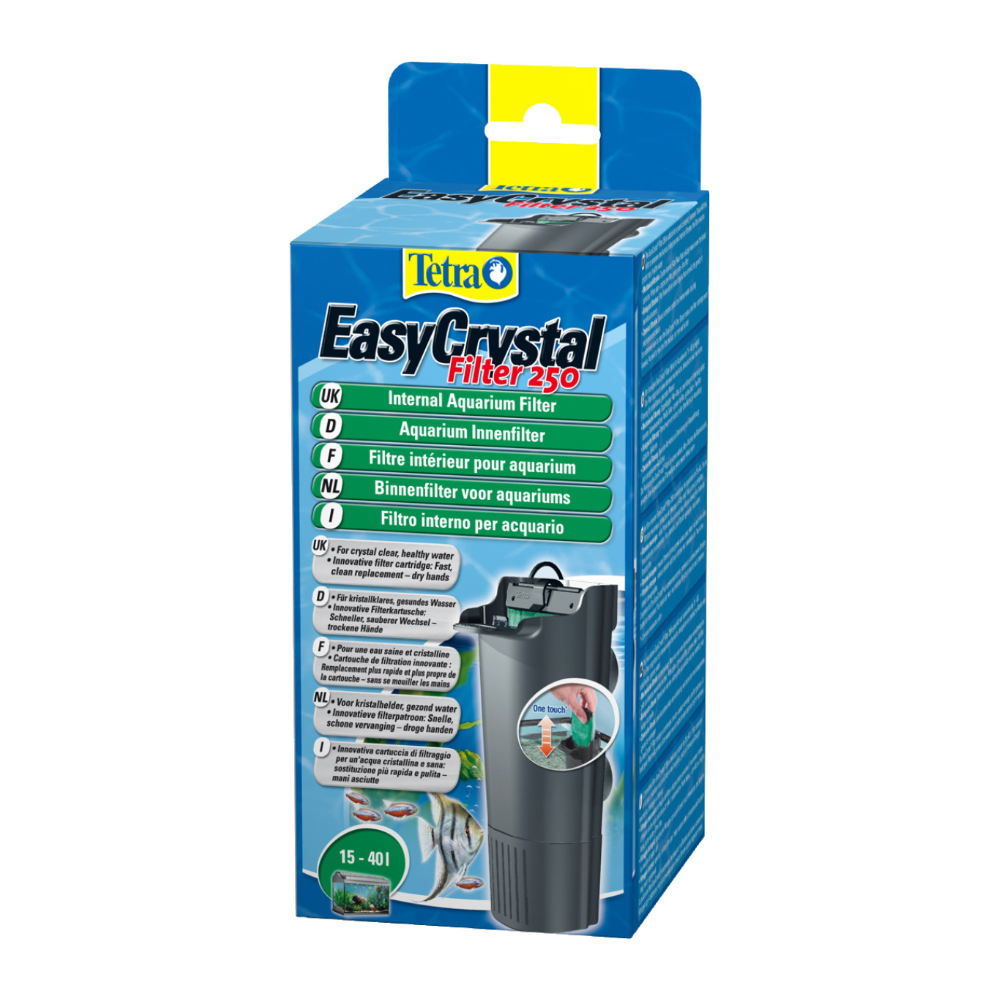 Filtre d'intérieur aquarium easycrystal filter 250