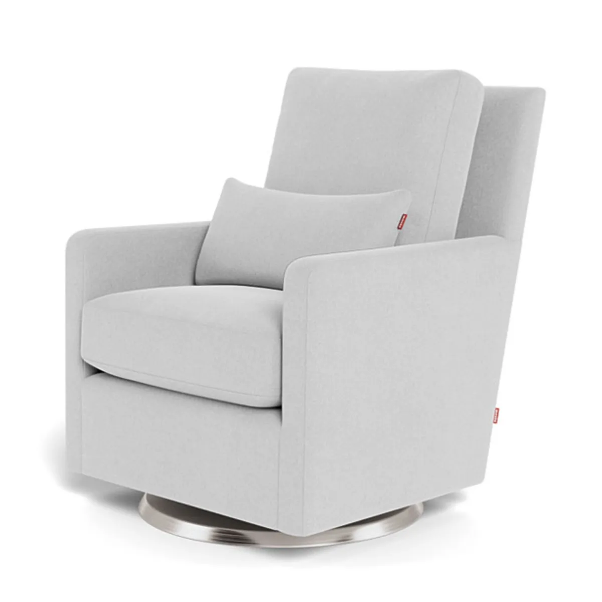 Monte Fauteuil Berçant et Pivotant Como - Ash  Argent