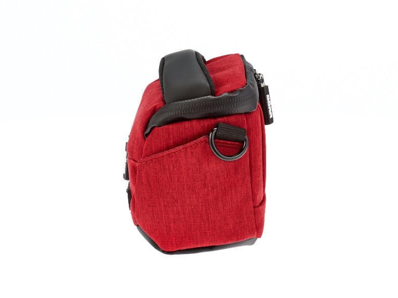Dörr Kameratasche Motion XS Rot Wasserabweisende Fototasche mit gummiertem Boden, rot