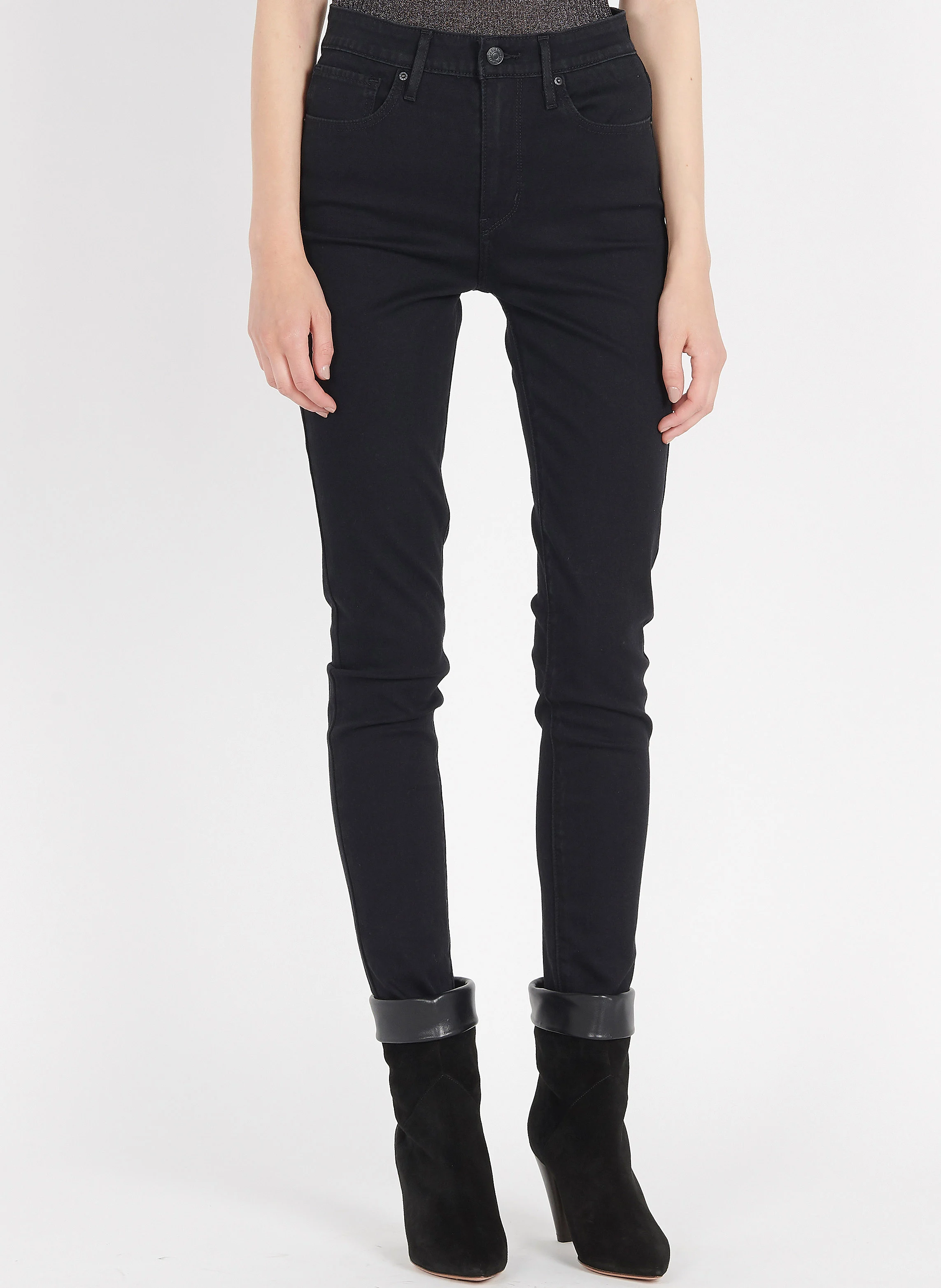 721 HIGH RISE SKINNY - Jean 721 Skinny Taille haute | Noir