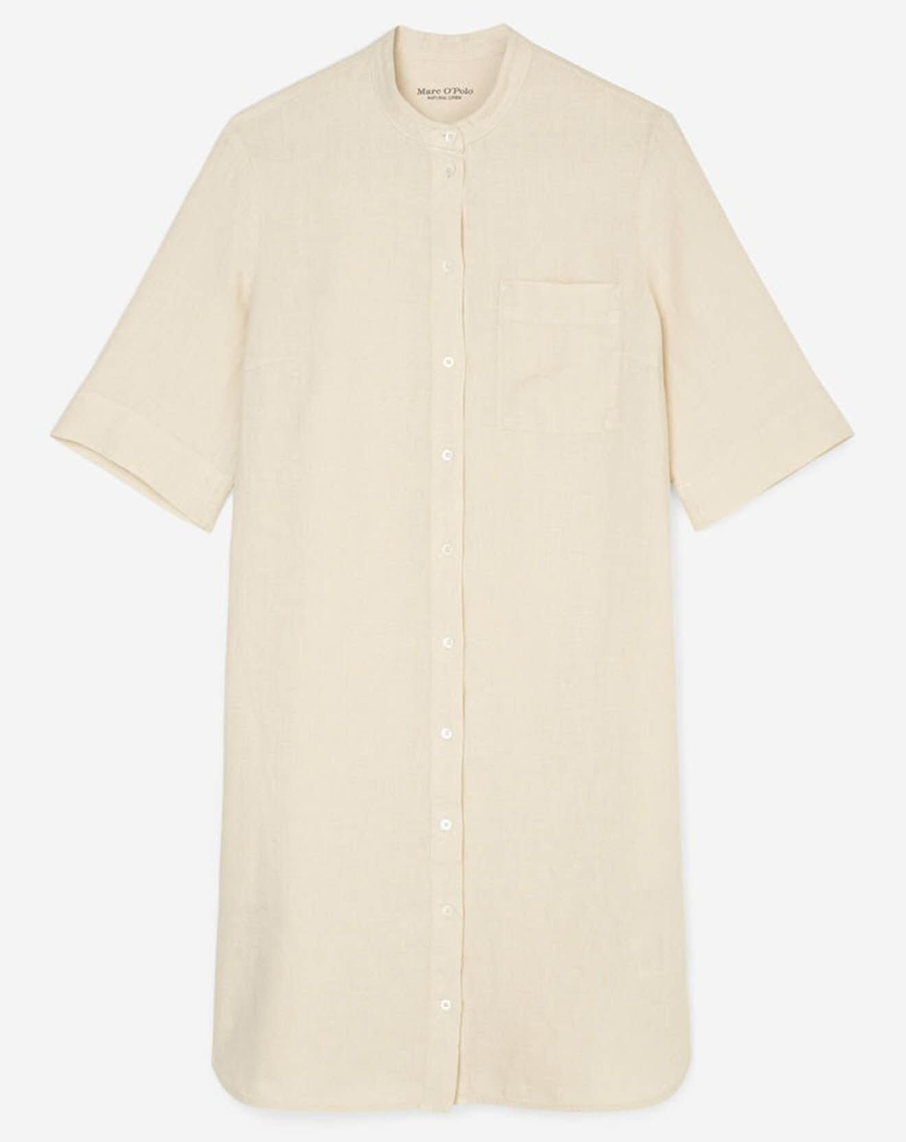 Marc O'Polo Tunique 100% Lin col mao beige