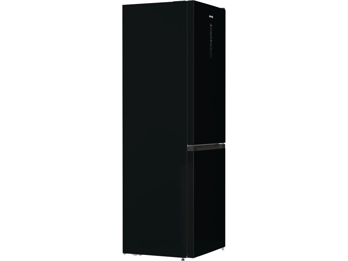 Gorenje NRK6192ABK4 - Køleskab/fryser - bund-fryser - bredde: 60 cm - dybde: 59.2 cm - højde: 185 cm - 300 liter - Klasse E - sort