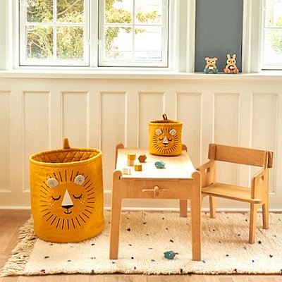 Roommate Mini Oppbevaringskurv Løve, Oransje