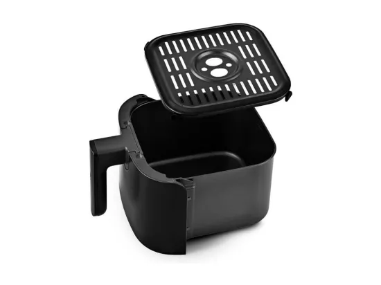 Fritreuse Sans Huile De 4l Noire Avec 8 Programmes Airmed4 Black De Kitchencook