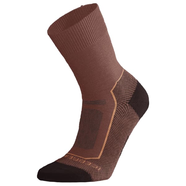 Chaussette randonnée ICEBREAKER W HIKE+ LIGHT CREW CEDARWOOD/BITTER/SUNSTONE