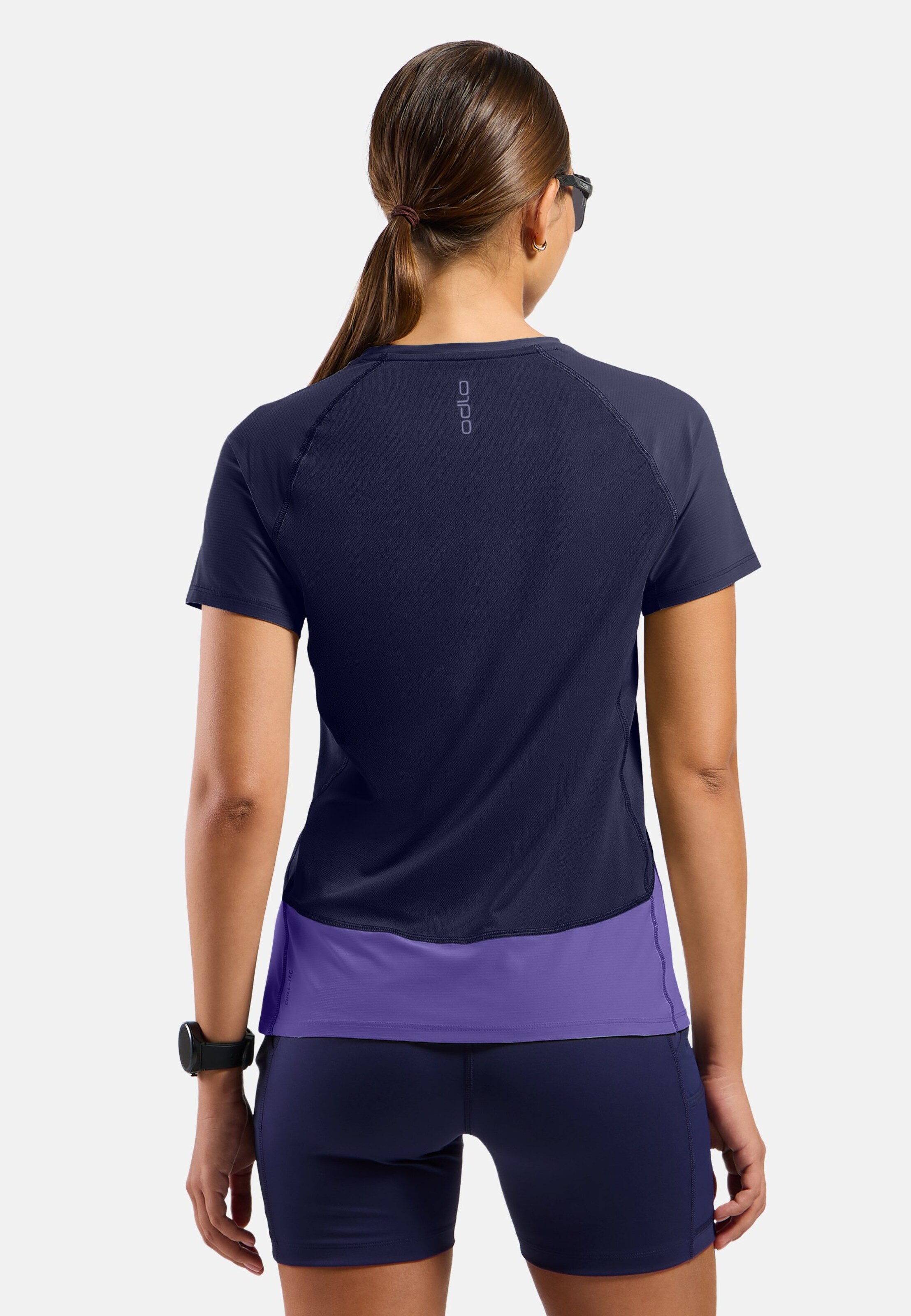 X-Alp Trailrunning-Shirt in afterparty - eclipse