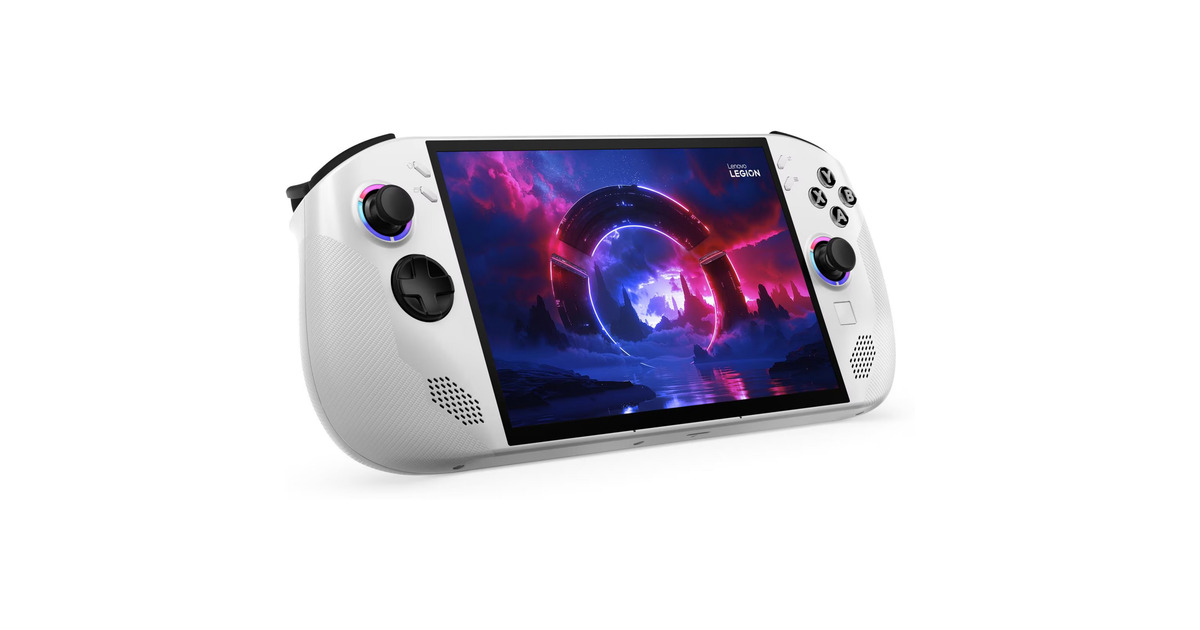 LenovoLegion Go S 8APU1 (83N60024MH) spelconsole  (Wit, 32 GB | 1 TB | Wi-Fi 6E | BT | Win 11 | 120 Hz)