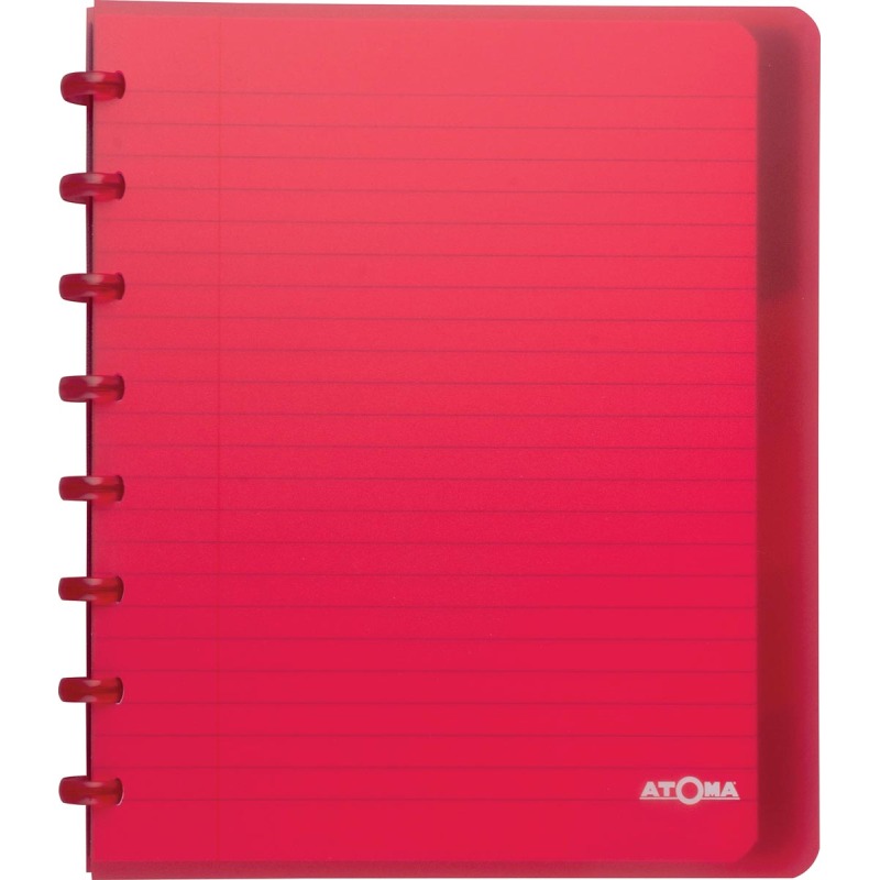 Cahier anneaux avec intercalaires Atoma Trendy 16,5 x 21 cm - ligné - 120 pages