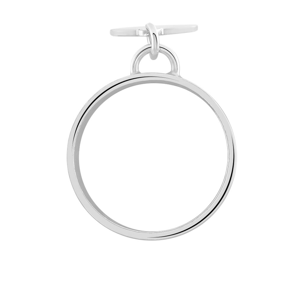Bague Cecil Argent Blanc
