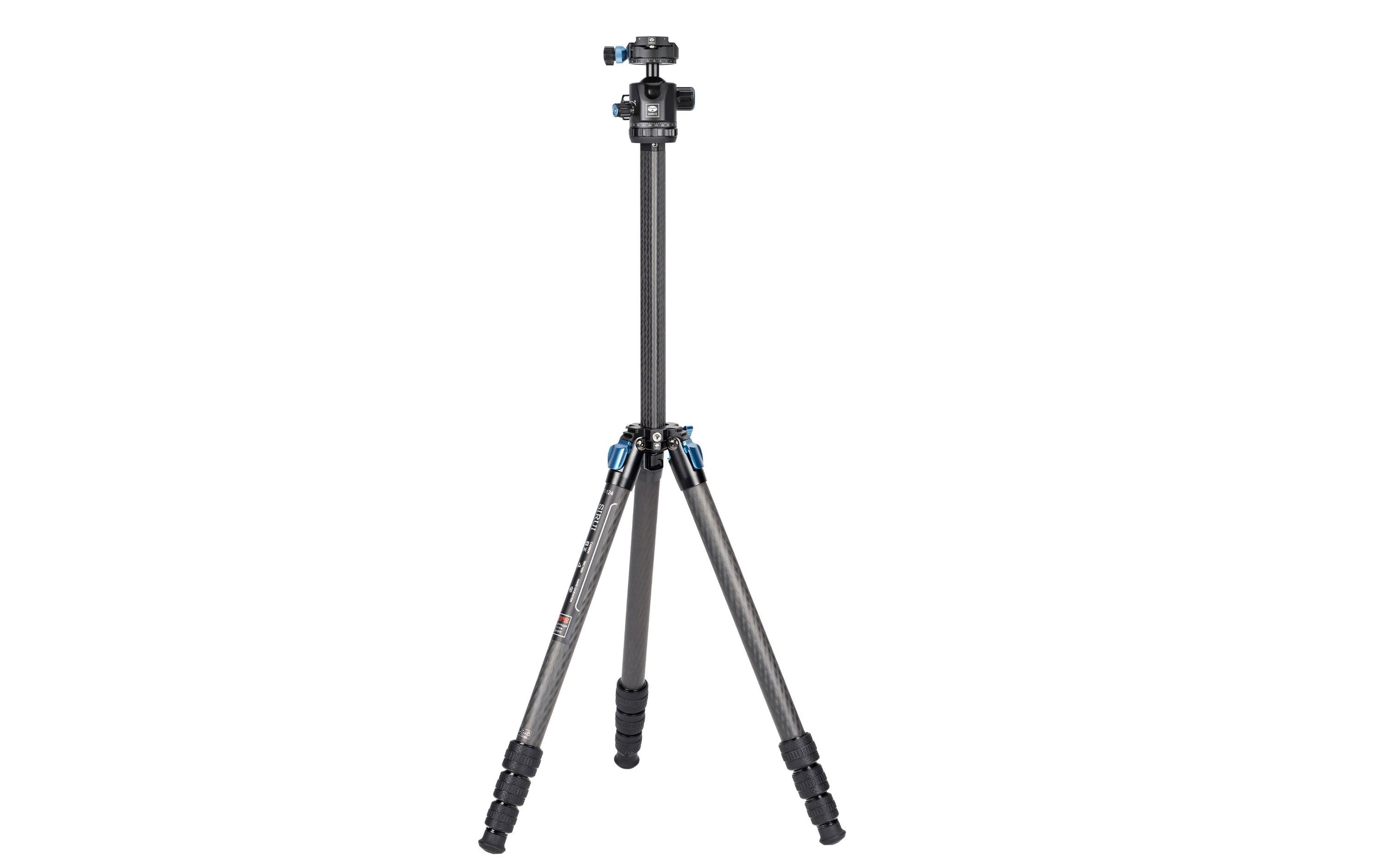 Stativ ST-124 Superb Travel mit ST-10X Kugelkopf<br>Leichtes und kompaktes Dreibeinstativ mit Profi-Kugelkopf