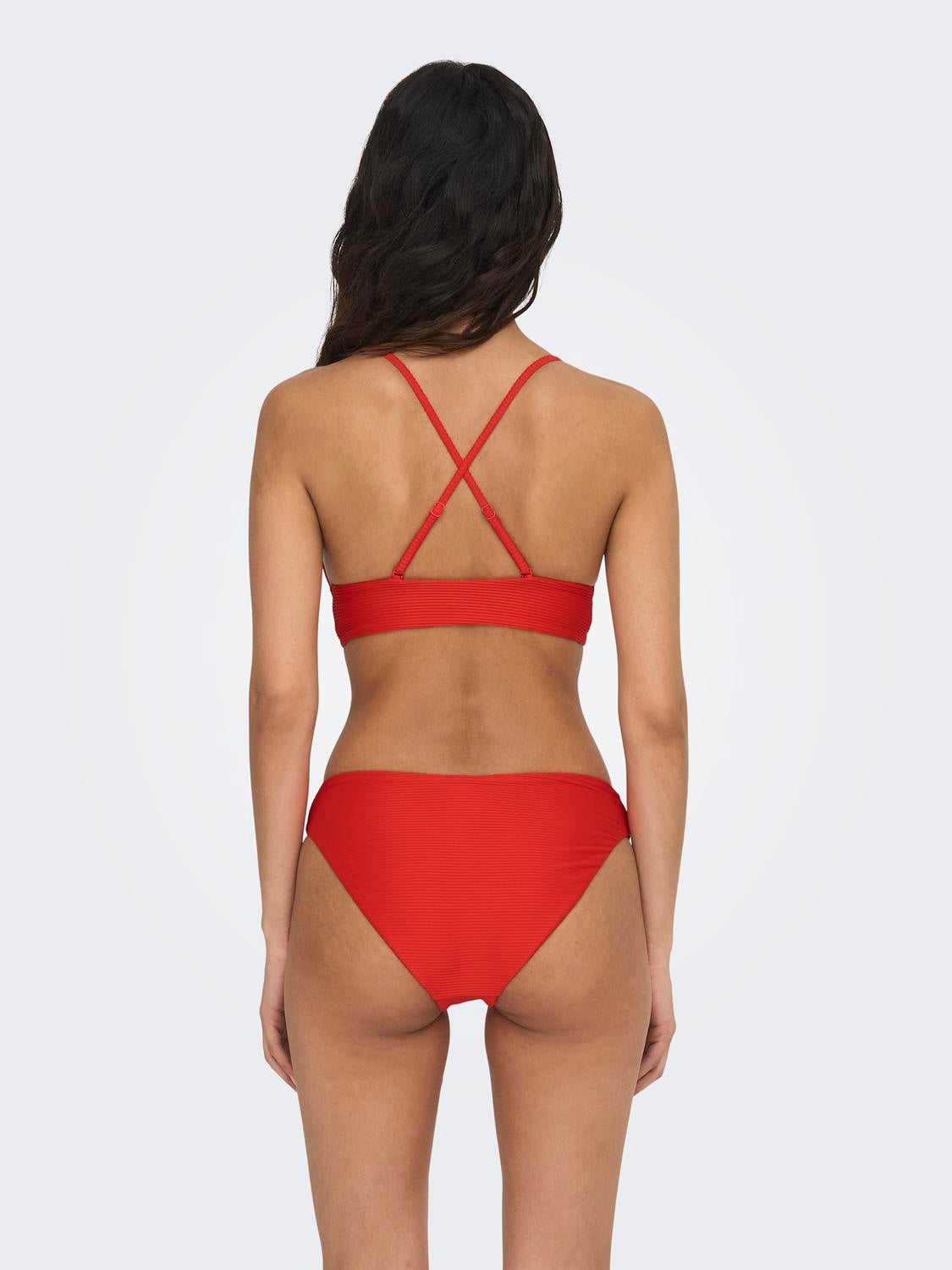 ONLBOBBY Bikini Set Fiery Red