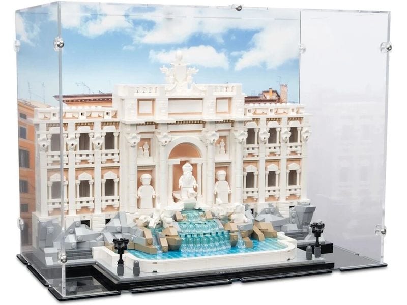 iDisplayit Acryl-Display für Trevi-Brunnen 21062 Elegantes Acryl-Display für die LEGO Sammlung