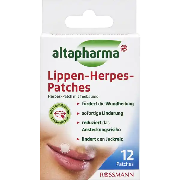 Lippen-Herpes-Patches